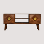 Moderne mediaconsole – Strakke tv-standaard voor moderne woonkamers