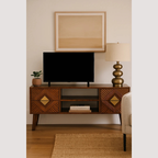 Moderne mediaconsole – Strakke tv-standaard voor moderne woonkamers