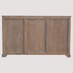 Mediaconsole van gebeeldhouwd hout - Entertainmenttafel van geglazuurd hout