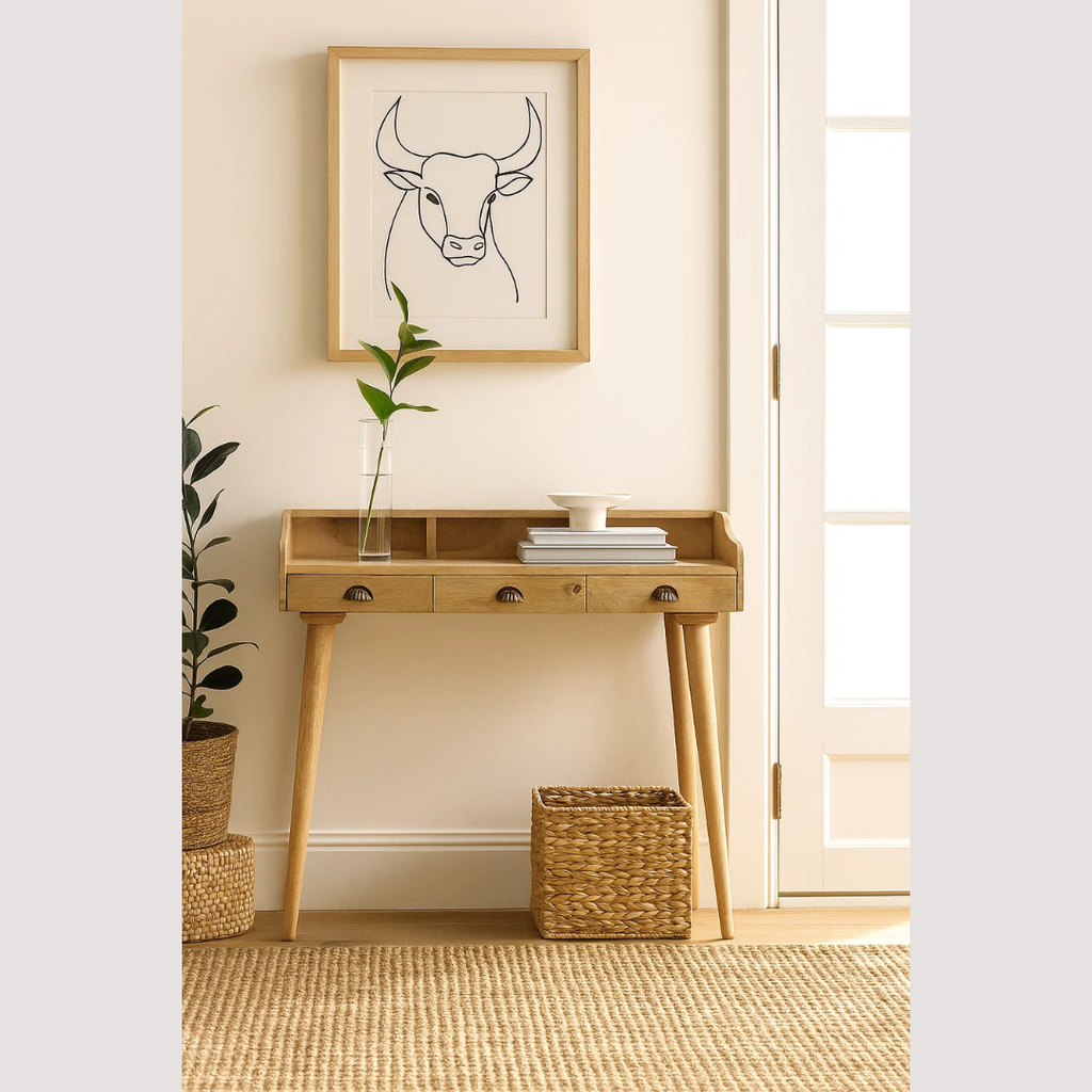 Design Shell Frame Bureau – Minimalistische Schrijftafel voor Creatieve Werkruimtes